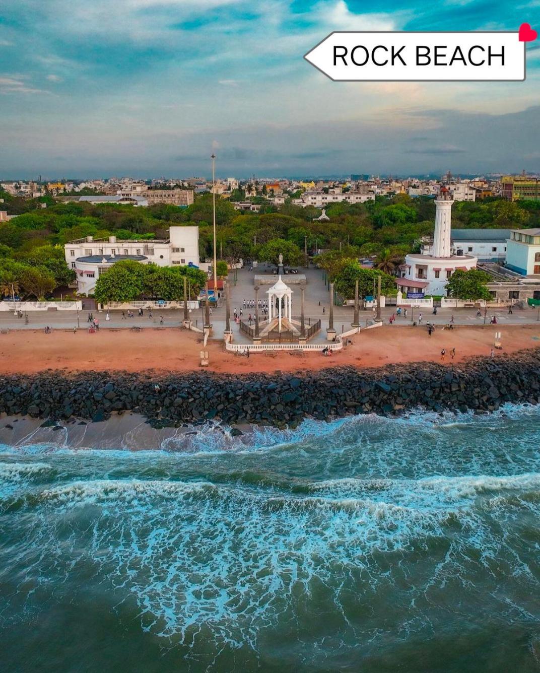 Отель The Ocean Edge Пондичерри Экстерьер фото